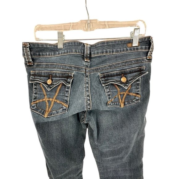 Kut From the Kloth Natalie High Rise Bootcut Blue Denim Jeans Size 8 - Picture 8 of 10